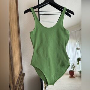 Ana & Zac Bodysuit Grass Green S Pima Cotton Small NWT